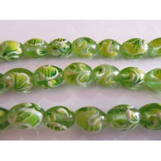 Hand Painted 14mm x 11mm